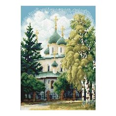 Набор для вышивания крестом "Церковь", 20х28 см, ПС-113, Panna