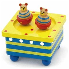 Игрушечная шкатулка заводная в коробке Viga
