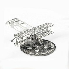 Металлический конструктор / 3D конструктор / Сборная модель Райт Модель R