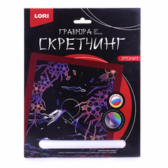 Скретчинг 18*24см Япония "Цветение сакуры" Lori