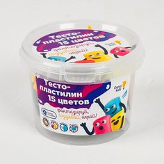Тесто-пластилин, 15 цветов Нет бренда