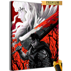 Картины по номерам Берсек Аниме 40x50