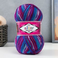 Пряжа "Superwash comfort socks" 75% шерсть, 25% полиамид 420м/100гр (4412) Alize