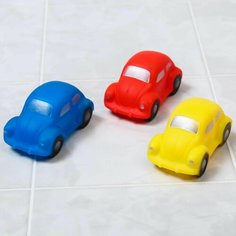 Игрушка для игры в ванне Машинка, с пищалкой, цвет Микс Mioks