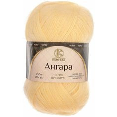 Пряжа Камтекс Ангара шампанское (019), 35%мохер/15%шерсть/50%акрил, 250м, 100г, 2шт