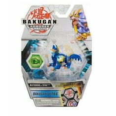 Фигурка-трансформер Bakugan Ультра S2 Hydorous x Tryno, синий 6055885/20124615