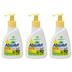 Absolut Мыло жидкое Kids Календула, 250 мл, 3 штуки