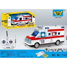 Машинка на радиоуправлении на аккумуляторе, свет, звук в коробке Shantou City Plastic Toy Industrial Сo., Ltd