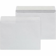 Конверт С5 ECOPOST белый стрип 162х229 с вн. зап.80г бел.92-100% 1000шт/уп Ecopost1