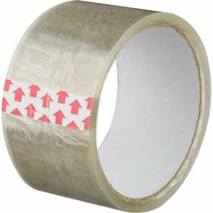 Клейкая лента (скотч) упаковочная (48мм x 30м, 38мкм, прозрачная) 6шт. Noname