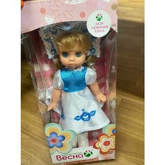 Моргающая кукла в белом кокошнике 30 см Family Joys