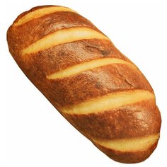 Мягкая игрушка подушка Батон нарезной 100 см Нет бренда