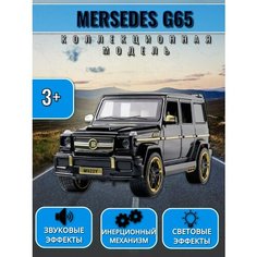 Машинка инерционная Mercedes-benz G-Klass Brabus 21см Нет
