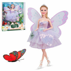 Кукла бабочка с аксессуарами для девочки 29 см с крыльями Tong DE