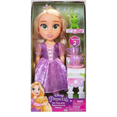 Кукла Рапунцель 38 см с Паскалем серия Чайная вечеринка Дисней Jakks Pacific