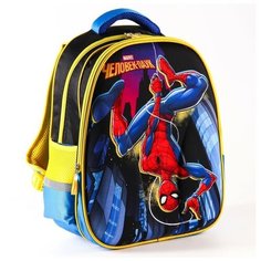Рюкзак школьный, 39 см х 30 см х 14 см, Человек-паук Marvel