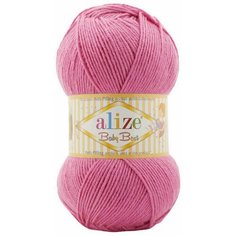Пряжа Alize Baby best розовая карамель (157), 90%акрил/10%бамбук, 240м, 100г, 1шт