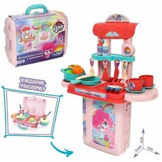 Игровой набор с аксессуарами "Волшебная кухня", в чемодане, My little pony Hasbro