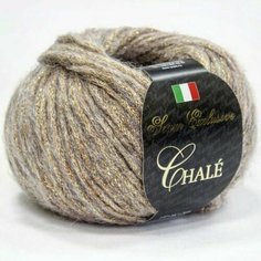 Пряжа SEAM Шале (Сеам), тем. бежевый - 310, 55% бэйби альпака, 10% шерсть, 20% нейлон, 15% ламе, 2 мотка, 50 г, 95 м.