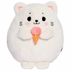 Мягкая игрушка «Котик с мороженым», 35 см Maxitoys