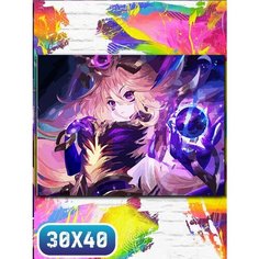Картина по номерам на холсте видеоигры league of legends - 12185 30х40