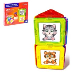Магнитный конструктор Magical Magnet, 22 детали, детали матовые нет бренда