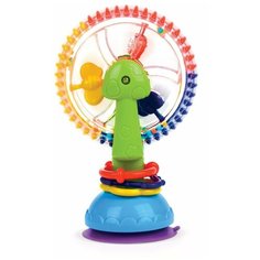 Развивающая игрушка - погремушка «Каруселька», на присоске, 18 см. Жирафики