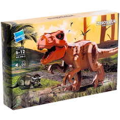 Конструктор Дино Tyrannosaurus, звуковые эффекты Zuanma