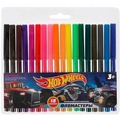 Умка Набор фломастеров Hot Wheels, FR18-55365-HW, 18 шт.