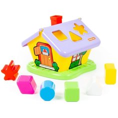 Развивающая игрушка Полесье Садовый домик, 3354, разноцветный