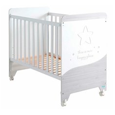 Кроватка Micuna Cosmic, качалка, white/ash