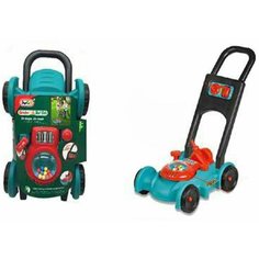 Каталка-газонокосилка, свет, звук, эл. пит. АА*2 не вх. в компл. Shantoy Gepay G6308B Наша Игрушка