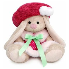 Мягкая игрушка BudiBasa Зайка Ми в юбке и малиновом берете (15см, малыш) SidX-438, (ООО "МПП")