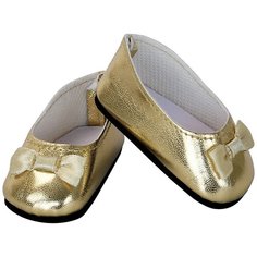 Petitcollin Gold ballerina (Золотые балетки для кукол 39-48 см)