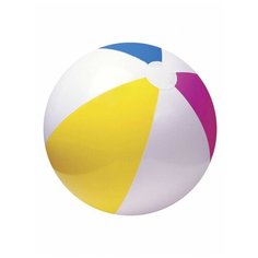Мяч пляжный Цветной, d 61 см, Intex/Мяч надувной