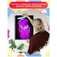 Картина по номерам Музыка Lil Peep Лил Пип - 6092 В 30x40