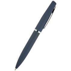 Ручка BrunoVisconti, шариковая автоматическая , 1 мм, синяя, Portofino (синий металлический корпус), Арт. 20-0251/02