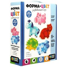 Пазл "Baby Games. Форма и цвет. Лошадка и друзья", 21 элемент Origami