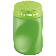 Точилка для правшей "Easysharpener", корпус зеленый Stabilo