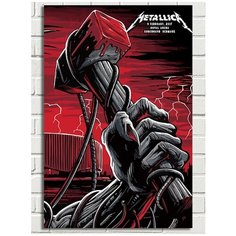 Картина по номерам музыка Metallica - 8665 В 60x40