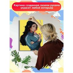 Картина по номерам Сериал Игра в кальмара - 7944 В 30x40