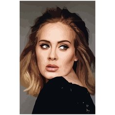 Картина по номерам на холсте Adele - 346 40X60