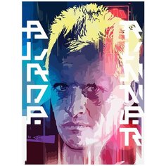 Картина по номерам на холсте Фильм Бегущий по лезвию киберпанк - 6651 В 30x40