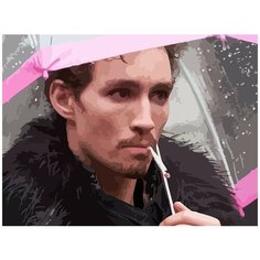 Картина по номерам на холсте сериал Академия Амбрелла Клаус - 6810 Г 30x40