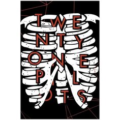 Картина по номерам на холсте twenty one pilots - 238 40X60