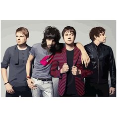 Картина по номерам на холсте Kasabian - 3