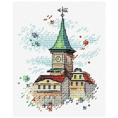 Набор для вышивания Жар-Птица "Крыши Таллина", 10x13 см