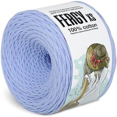 Трикотажная пряжа для вязания / Лицевая / 110м / XS 3-5мм / Зара Fergy