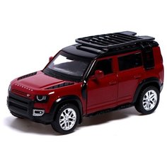 Модель машинки АВТОГРАД "LAND ROVER DEFENDER 110", металлическая, 1:43, инерция, открываются двери