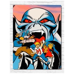 Картина по номерам на холсте игра The Adventures Of Mighty Max (Sega, Сега, 16 bit, 16 бит) - 9982 В 30x40